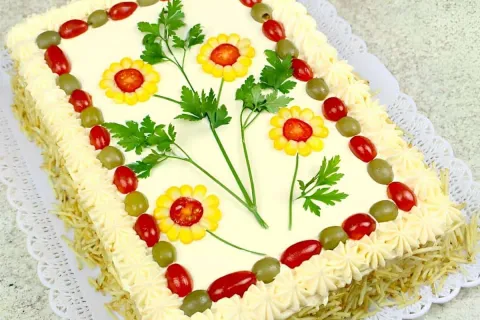 Torta fria de frango de um jeito que você nunca viu com rech