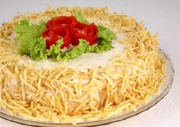 Torta Fria de Queijo e Presunto