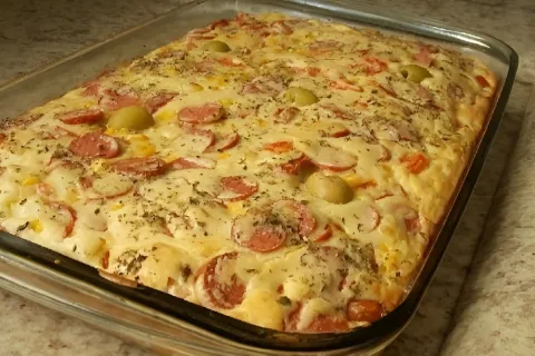 Torta italiana feita no liquidificador é só bater os ingredi