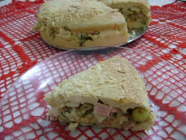 Torta Jardineira de Liquidificador