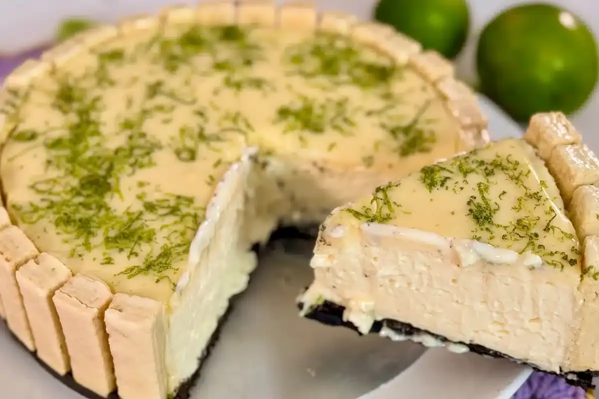 Torta mousse de limão: uma sobremesa super refrescante para