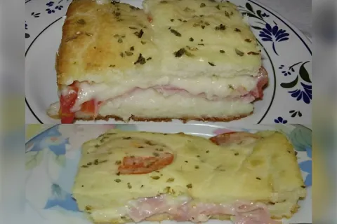 Torta napolitana com pão de forma é só montar e levar para o