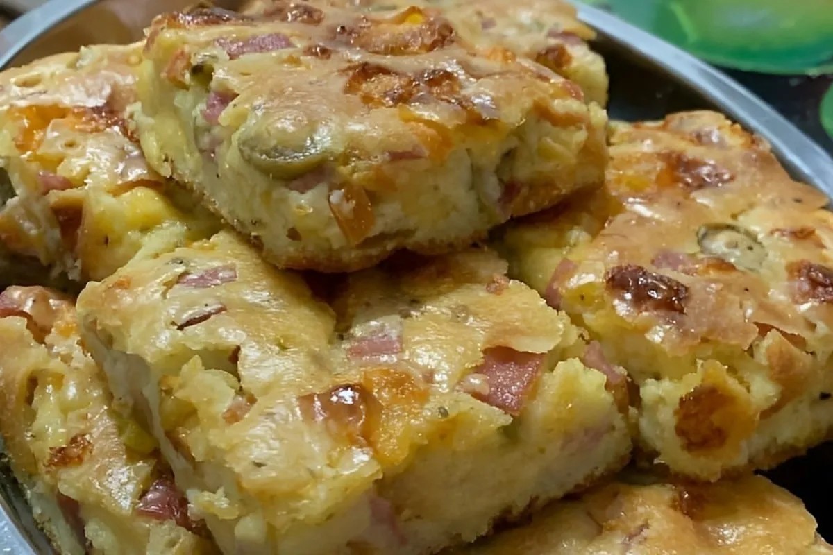 Torta napolitana de liquidificador é só bater os ingrediente