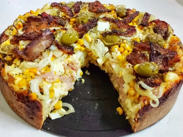 Torta Portuguesa de Liquidificador