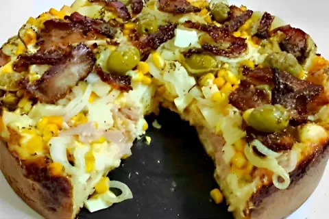 Torta portuguesa de liquidificador uma torta simples e práti