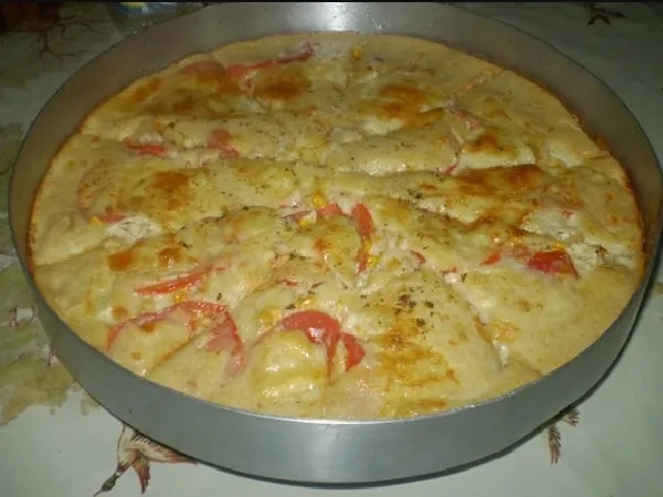 Torta Salgada de Liquidificador