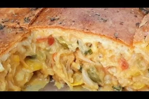 Torta salgada que você faz no liquidificador com praticidade