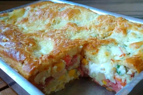 Torta sem farinha de trigo fácil e deliciosa, uma refeição l