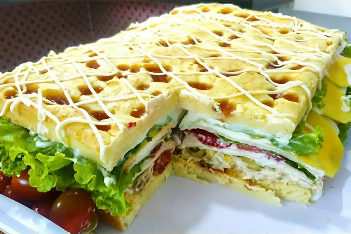 Torta tropical simples e prática uma entrada perfeita para s