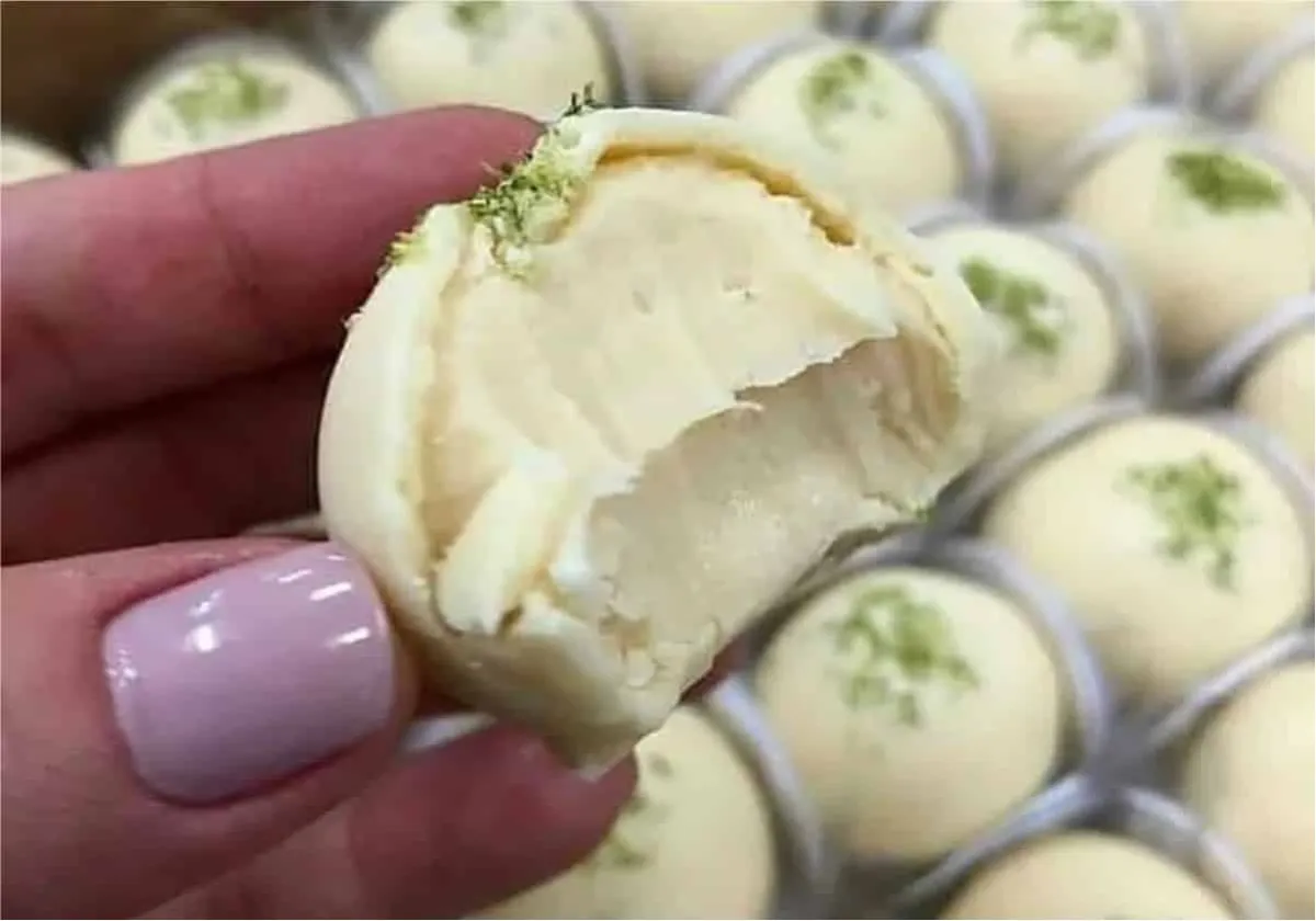 Trufa de limão deliciosa para fazer pra família ou até mesmo