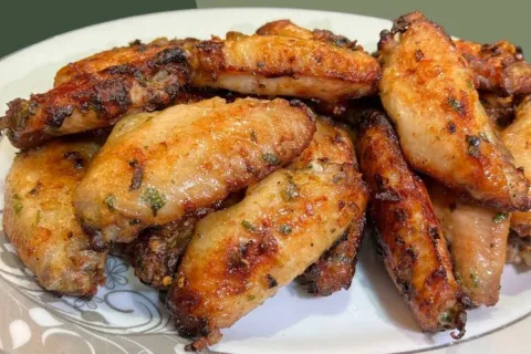 Tulipa na airfryer bem douradinha, rápida e suculenta, para 