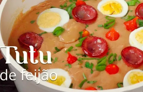 Tutu de feijão gostoso e completo igual de restaurante minei