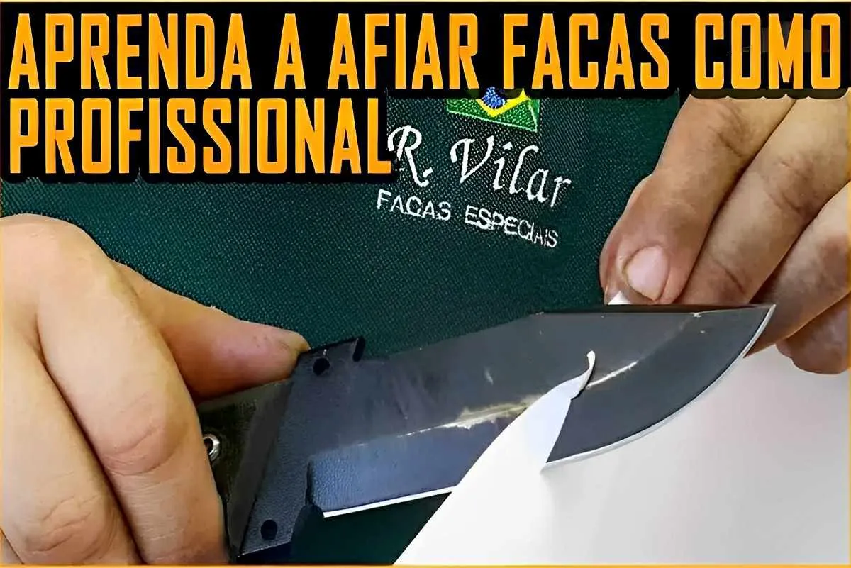 Um especialista me ensinou como amolar faca e deixá-las bem