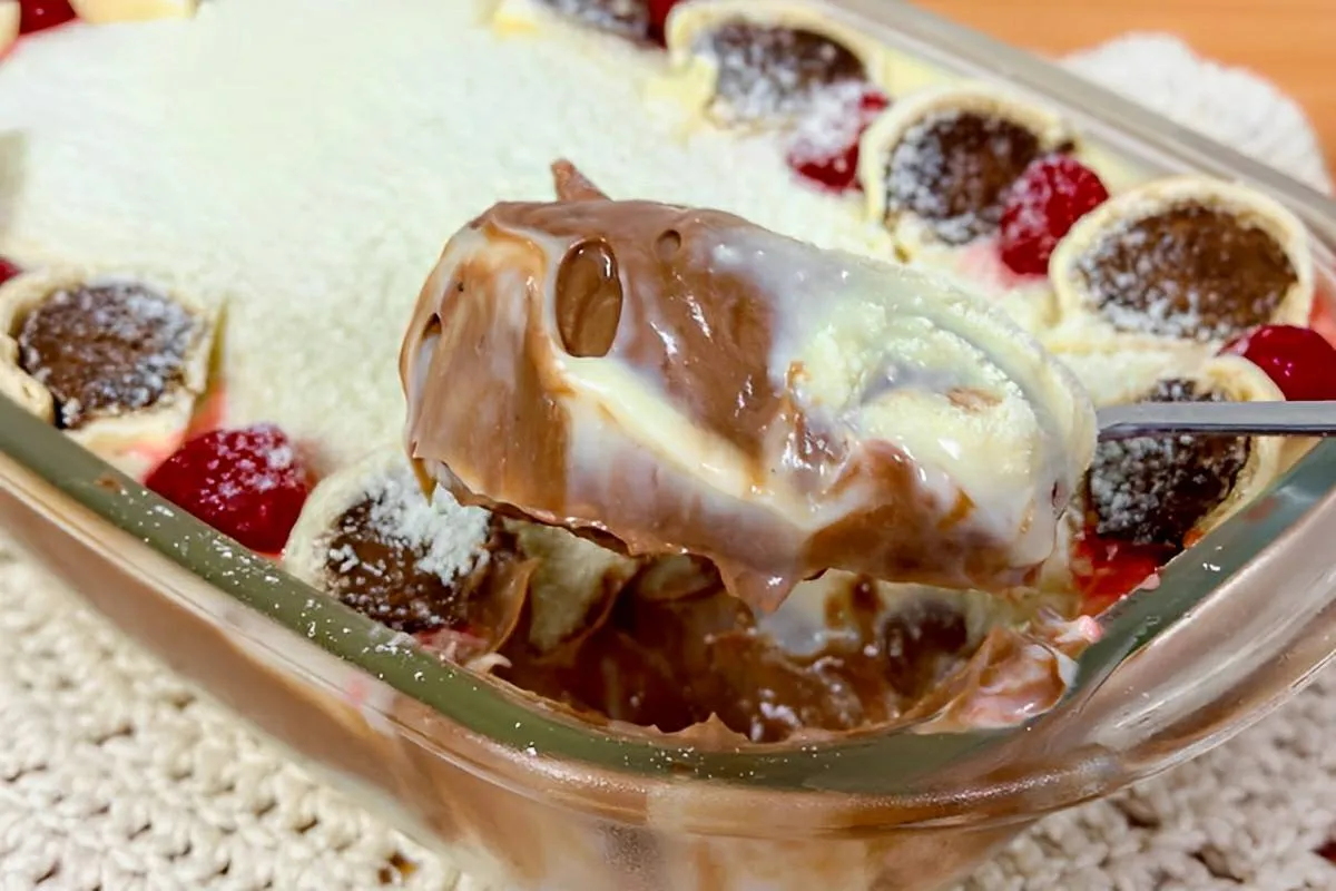 Uma ótima dica de sobremesa para o natal muito cremosa e fác