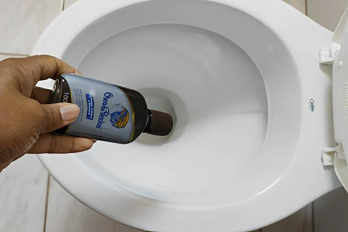 Uma vez por mês uso essa misturinha de lavar banheiro que de