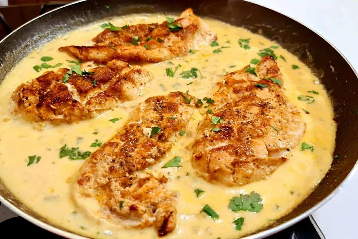 Usei esse truque simples para fazer frango frito e minha rec