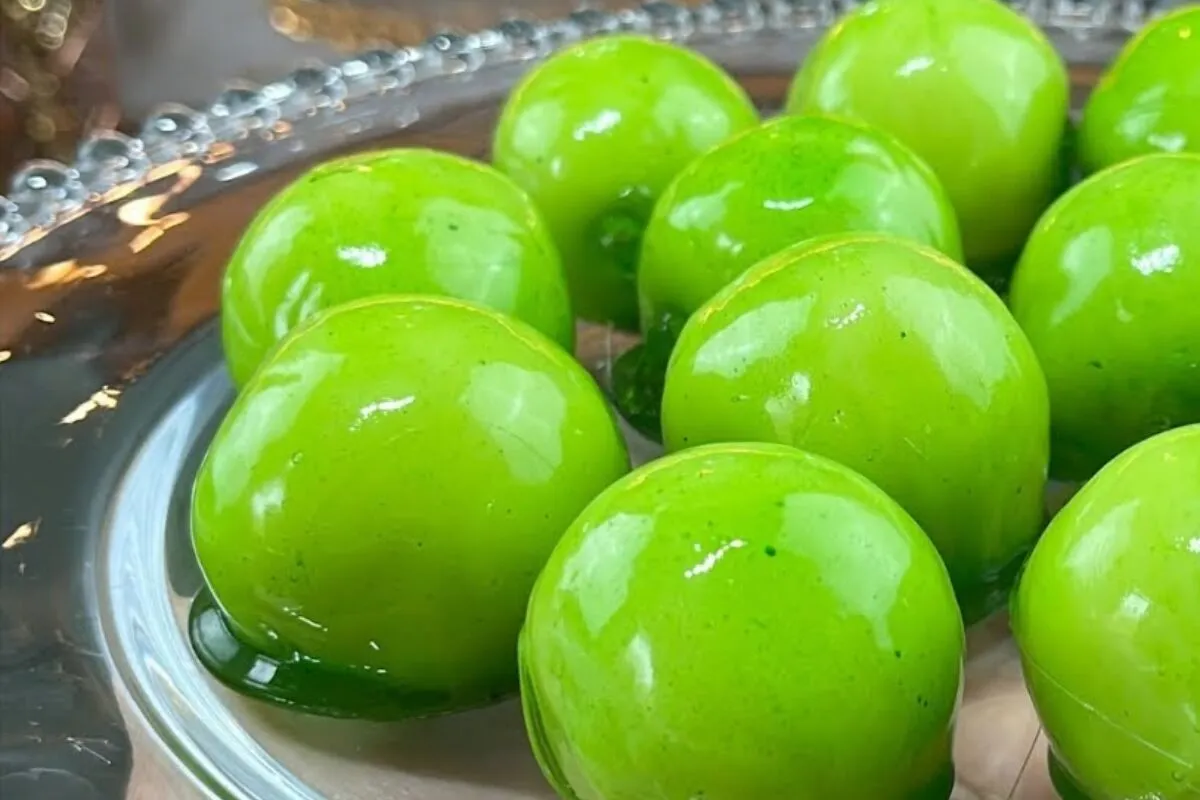 Uva do amor docinha e delicada: sobremesa que impressiona qu