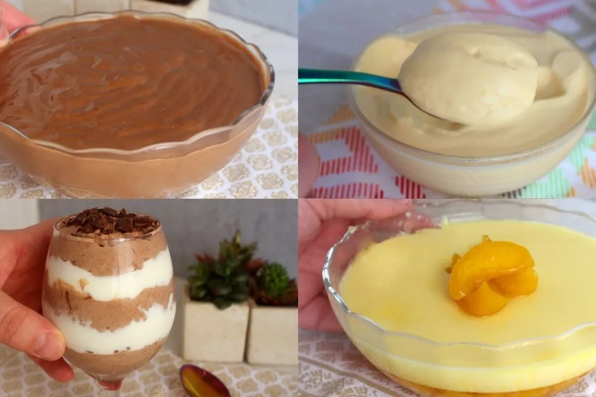Veja 4 sobremesas sem açúcar irresistíveis para matar a vont