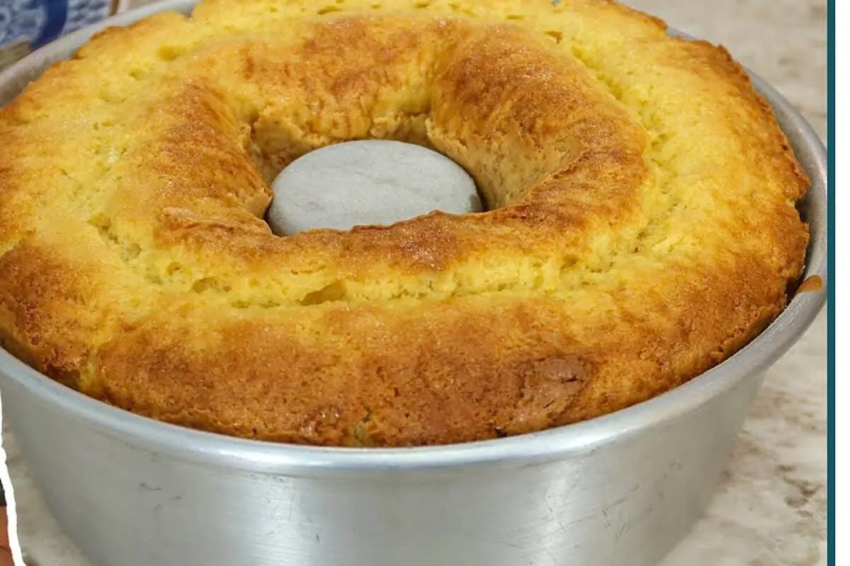 Veja como eu faço bolo de fubá fofinho e macio para o café d