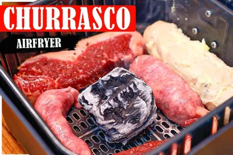 Veja como fazer churrasco na airfryer de um jeito que você n