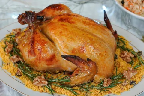 Veja como fazer para seu frango de natal não ficar ressecado