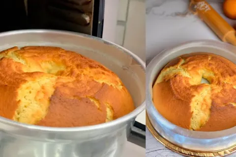 Veja como fazer um bolo na airfryer que fica delicioso para 
