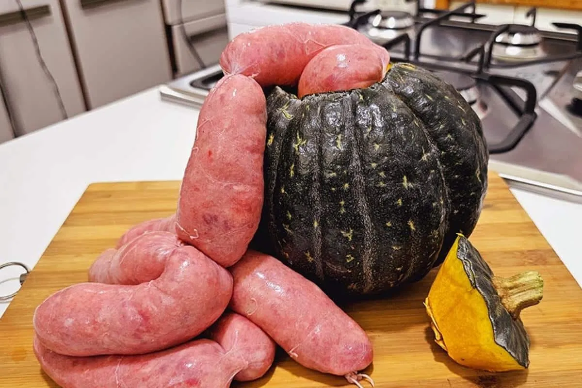 Veja essa deliciosa de abóbora com linguiça que não pode fal