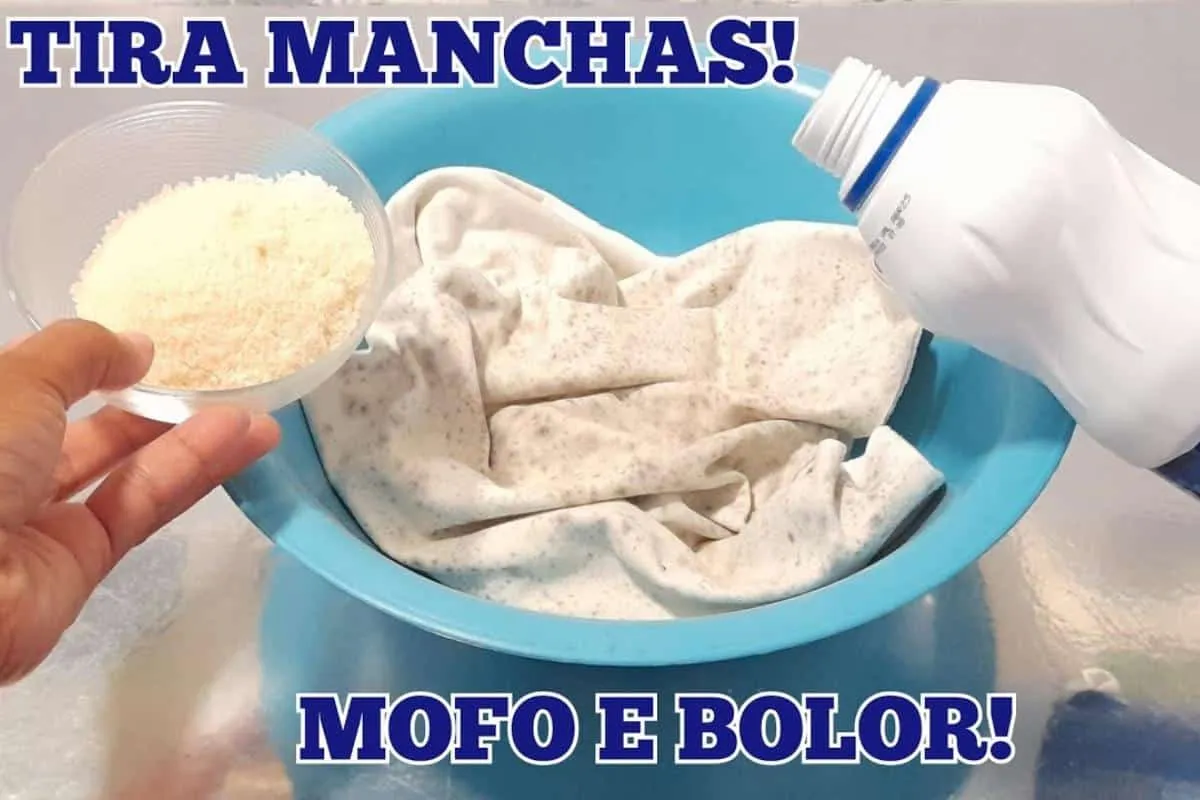 Veja essa misturinha para tirar manchas que tira qualquer ti