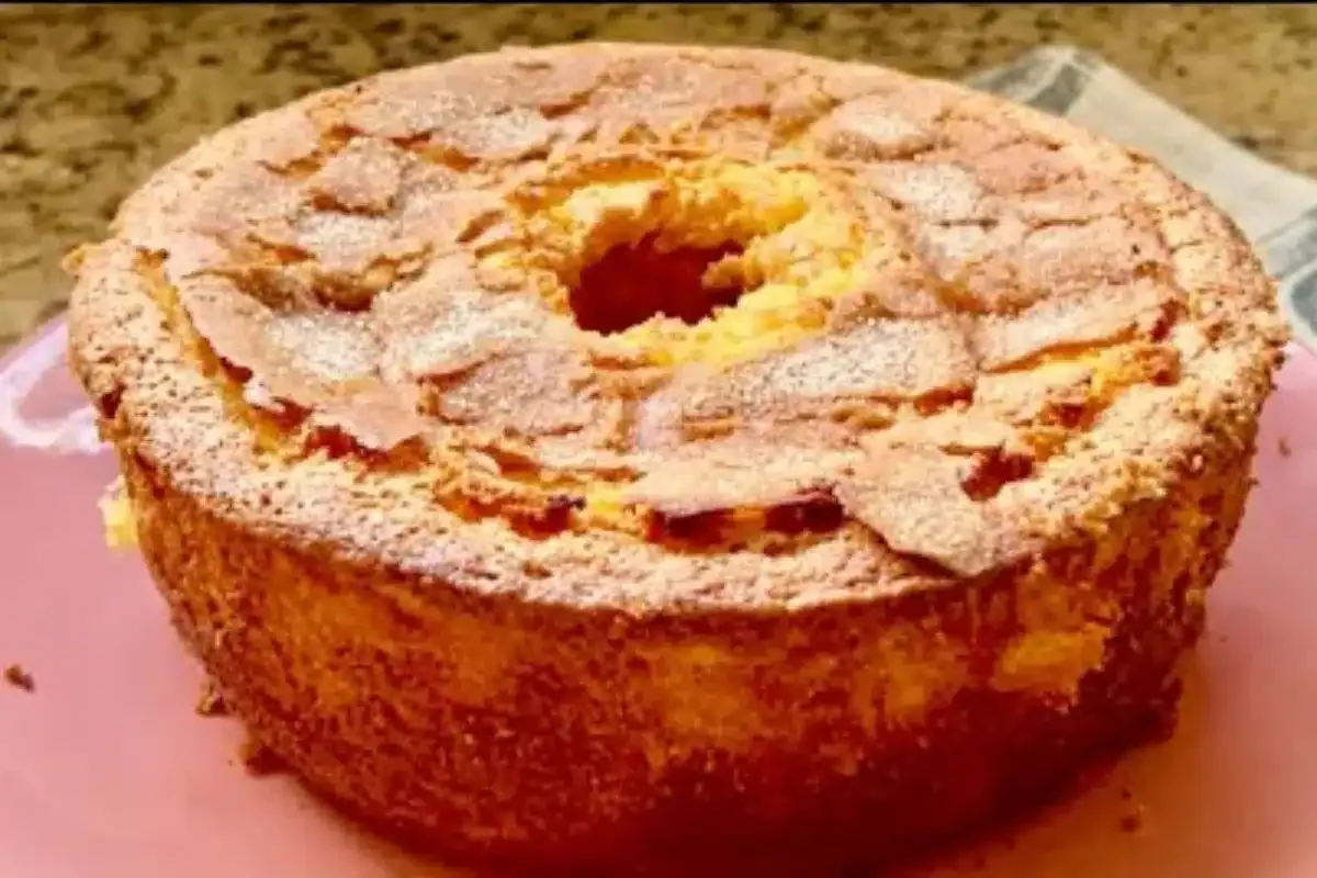 Veja o ingrediente que eu coloco nesse bolo chama visita del
