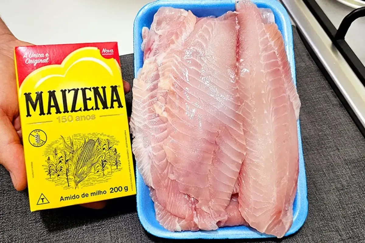 Veja o segredo do peixe frito empanado sequinho que não ench
