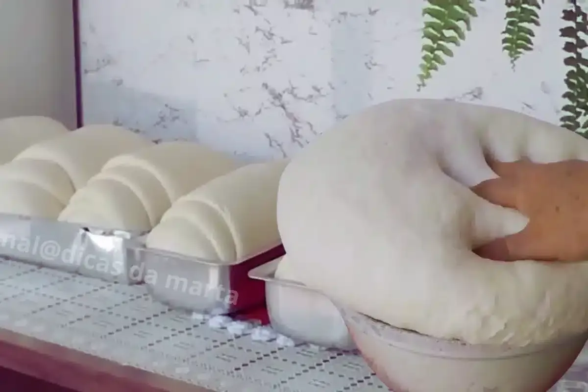 Veja qual o segredo do pão caseiro que cresce bastante e fic