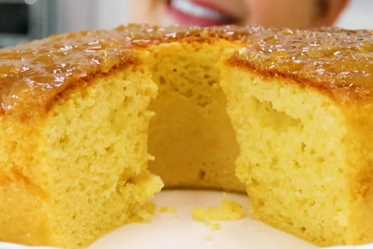 Você conhece o bolo sem sabor? veja como fica delicioso e fo