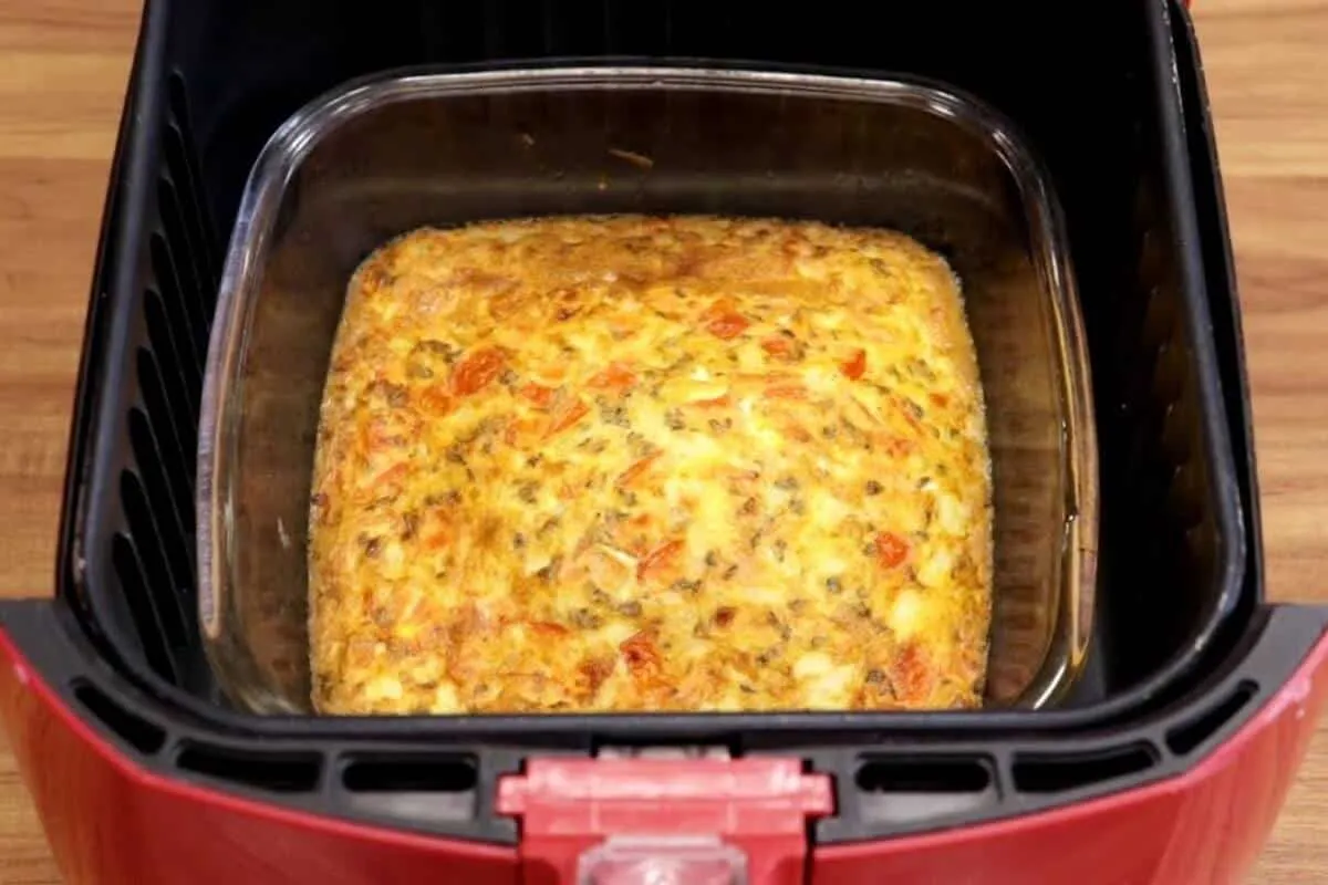 Você já fez omelete na air fryer? Fica uma delícia para qual