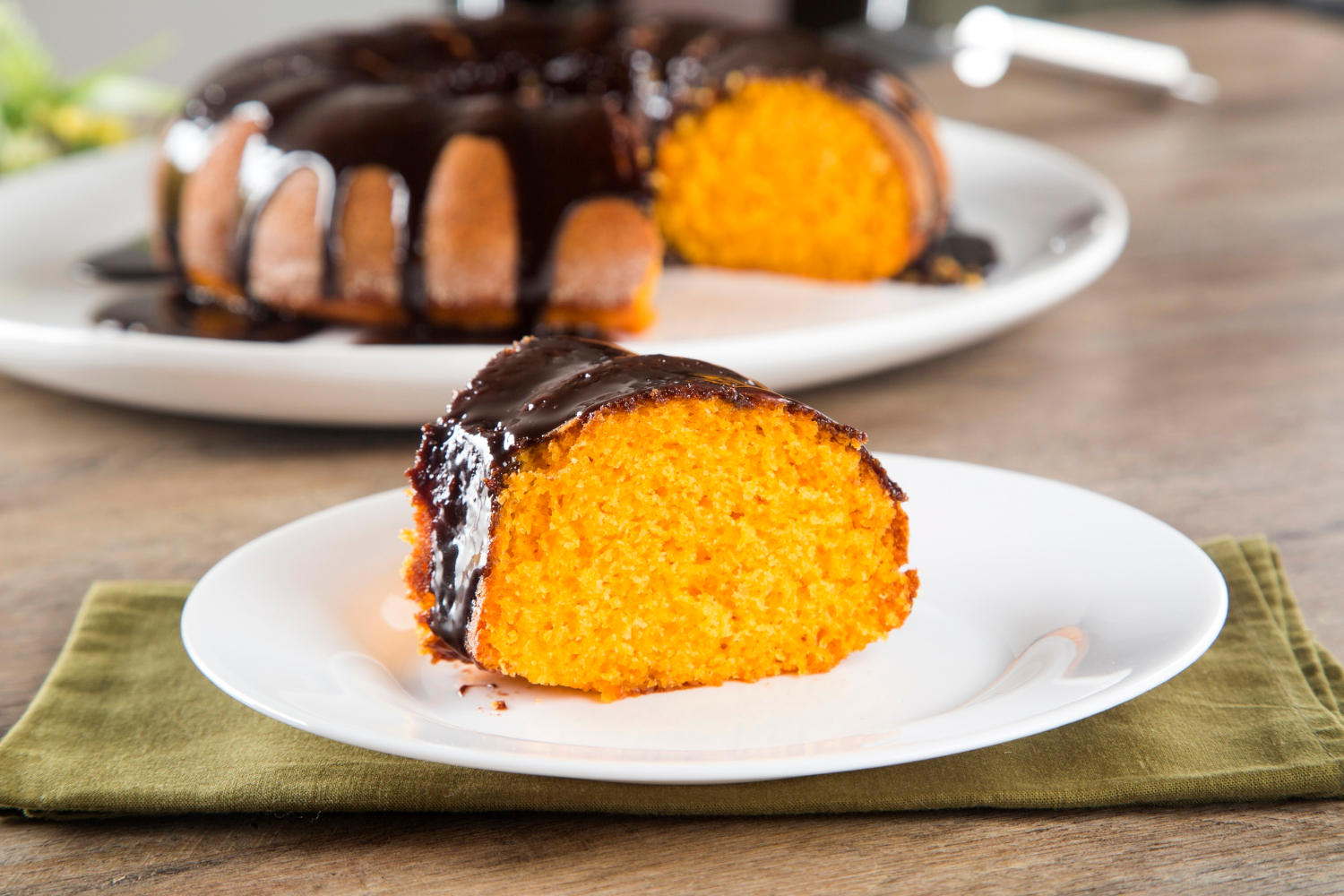 Receita de Bolo de Cenoura Fofinho