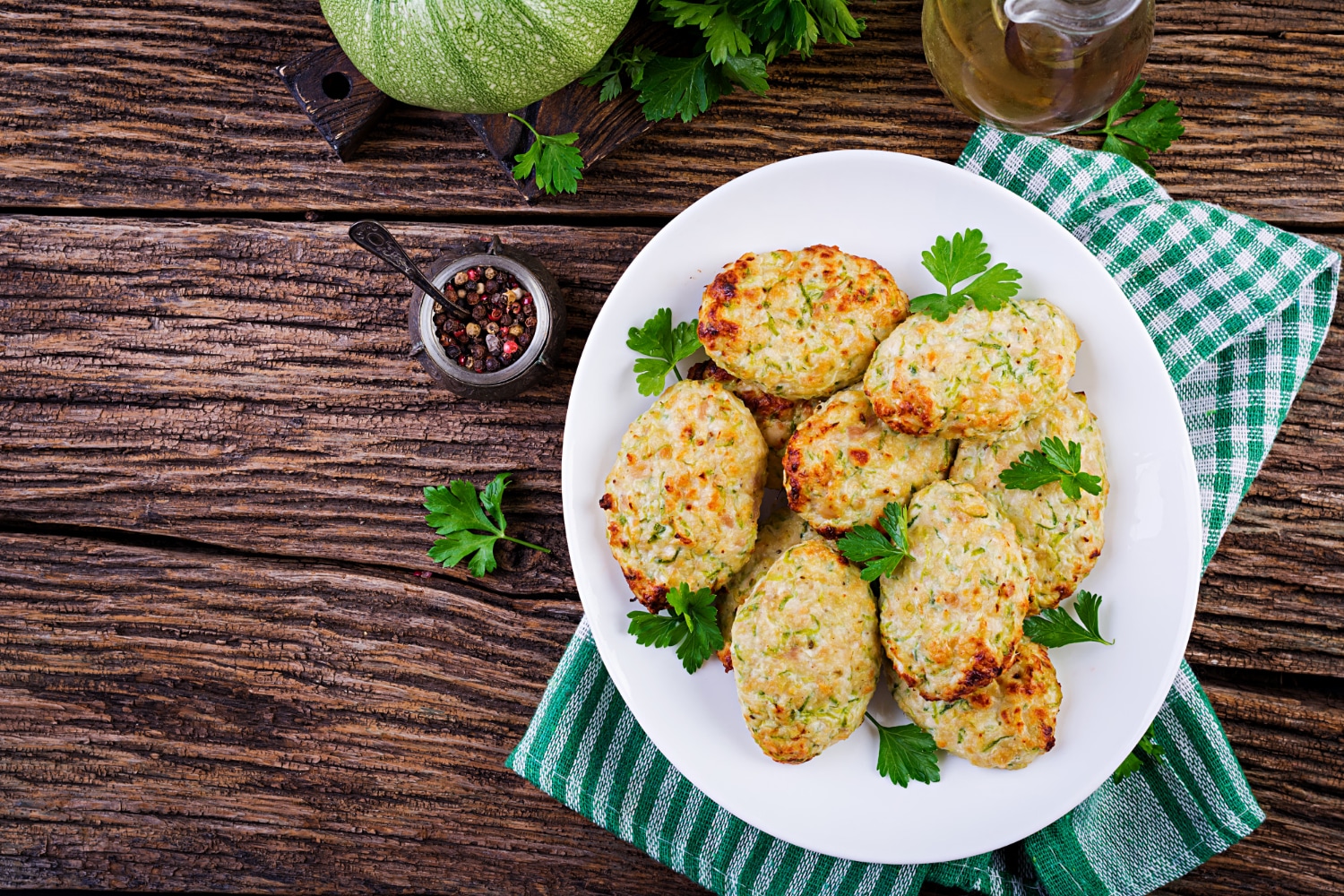 Bolinho de Arroz com Espinafre na Airfryer