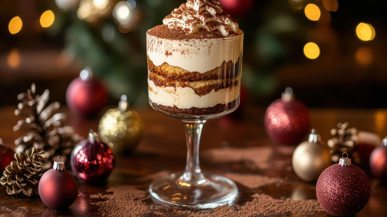 Sobremesa Natalina: Tiramisu com Toque Especial