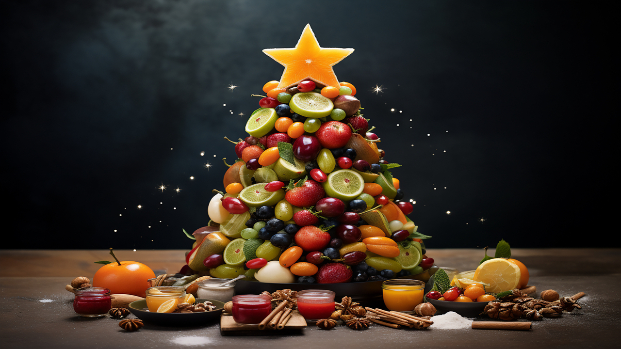 Surpreenda com uma Árvore de Natal comestível feita por você