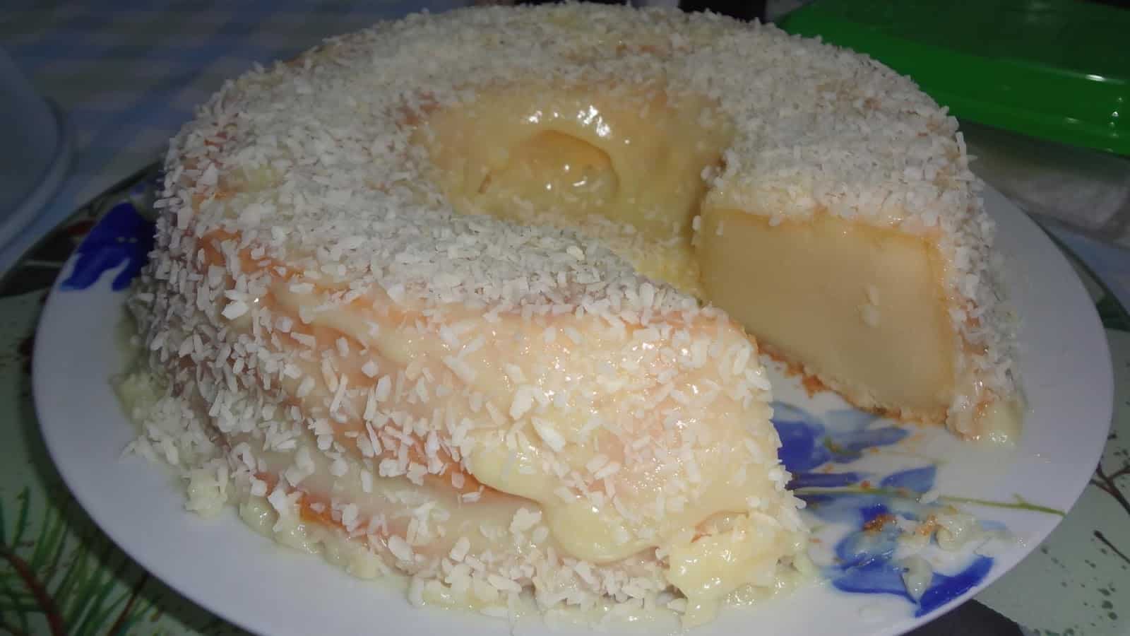Bolo Cremoso Sem Fermento: Aprenda o Bolo Pega Marido