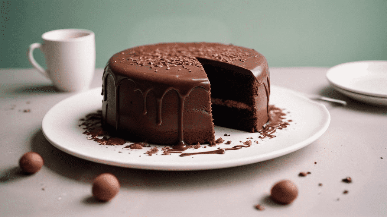 A Melhor Receita de Bolo de Chocolate de Liquidificador