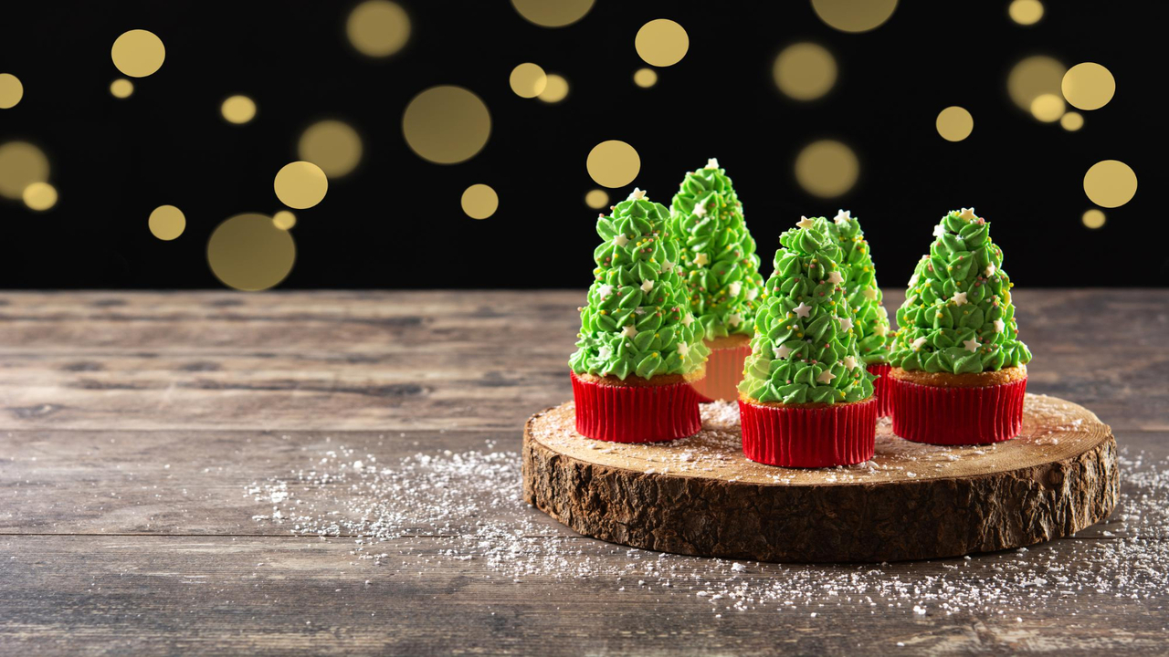 Cupcakes de Árvore de Natal: O Doce que Encanta as Festas!