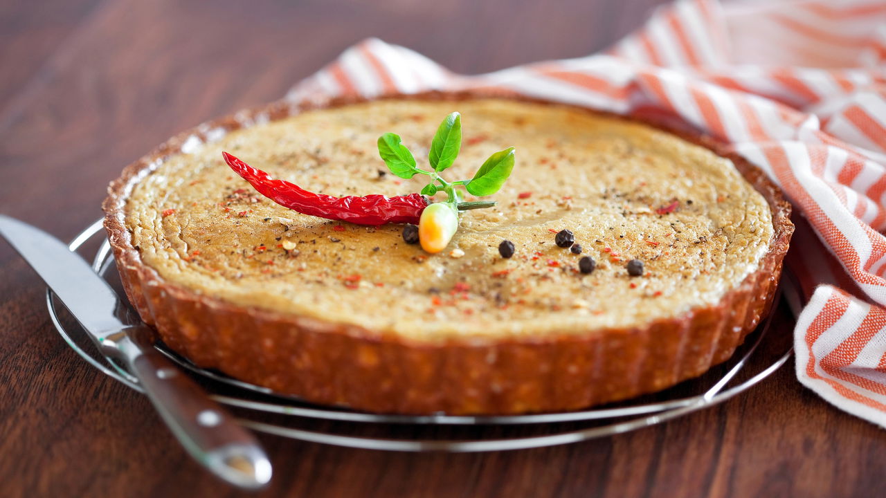 Tortinha de Frango com Tapioca