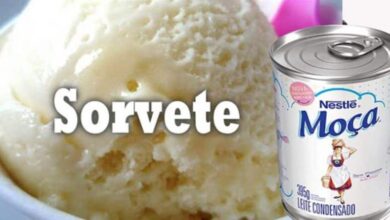 Sorvete Fácil com Leite Condensado e Creme de Leite em 15 Minutos