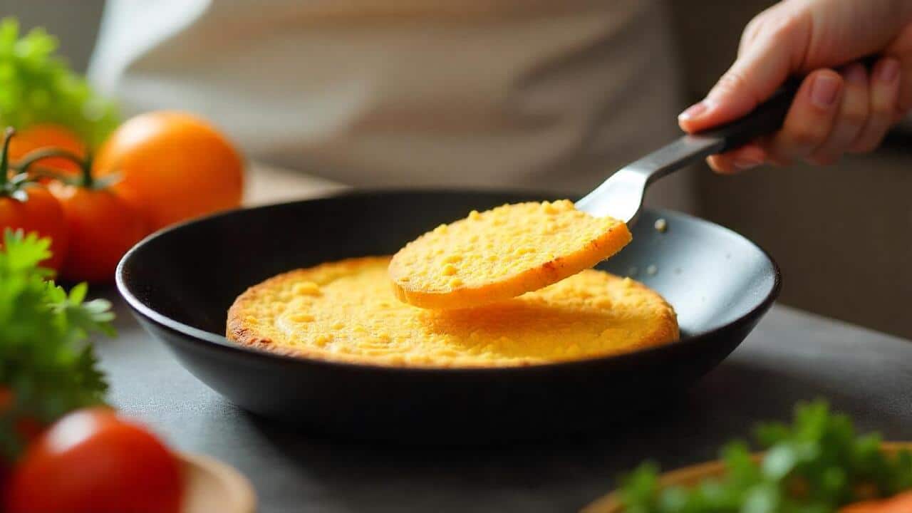Pão de Fubá na Frigideira: Pronto em 20 Minutos e Sem Complicação