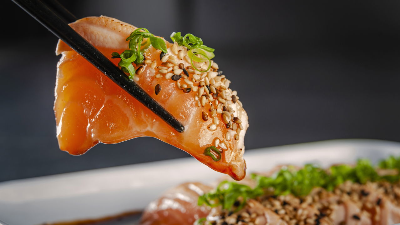 Receita de Salmão com Molho de Maracujá