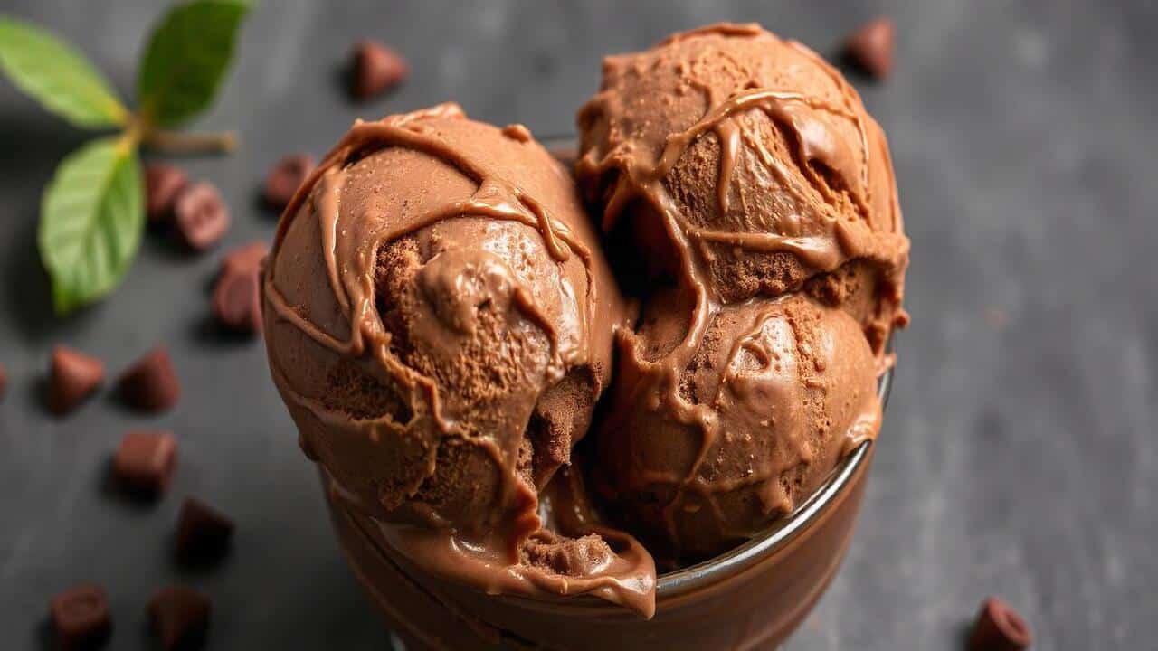 Sorvete Cremoso de Chocolate A Receita Perfeita para uma Sobremesa Gelada e Irresistível