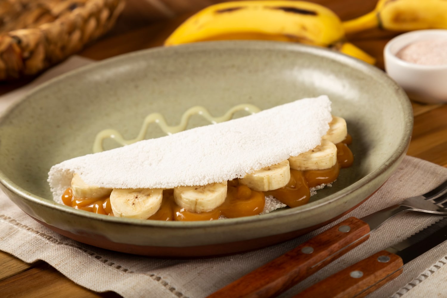 Tapioca com Nutella que aprendi com minha mãe e você vai amar!