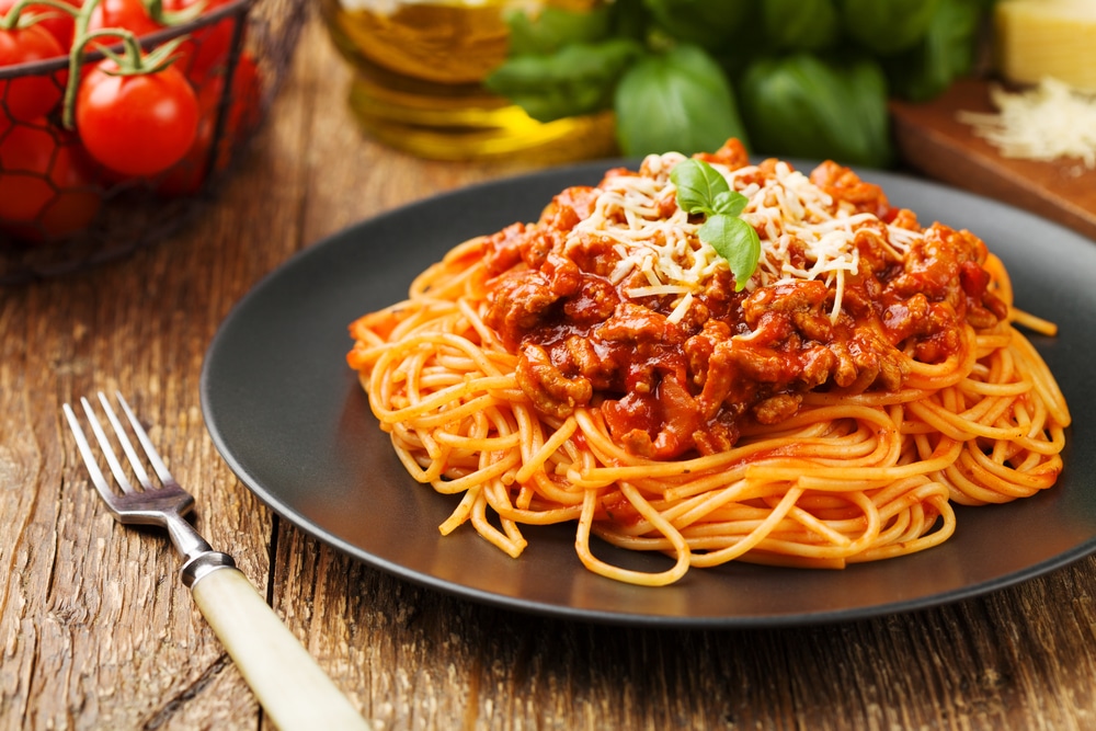 Macarrão com Carne
