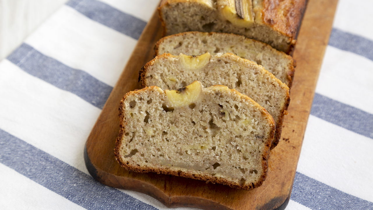 Receita de Bolo de Banana Fit Sem Açúcar e Sem Farinha