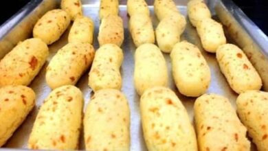 Biscoito de Polvilho com queijo sequinho direto do sitio como fazer