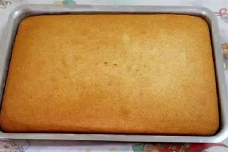 Bolo de Água Excelente para Rocambole Doce uma delicia e fácil de fazer